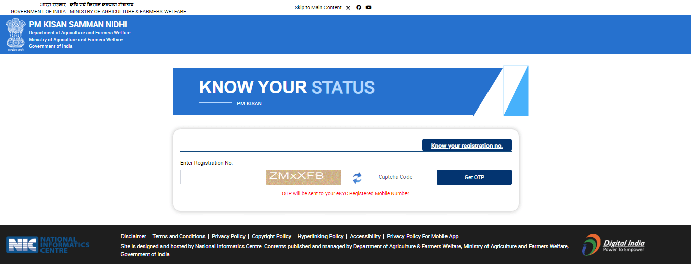 PM Kisan 20th Installment