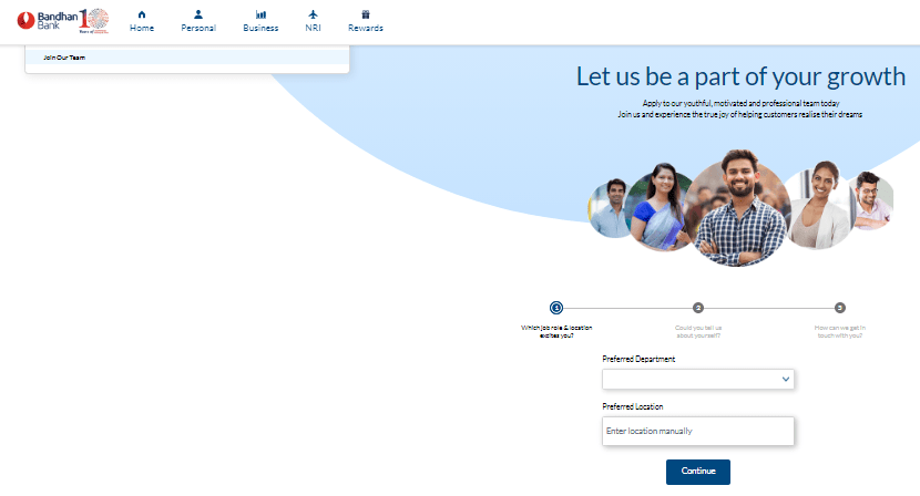 Bandhan Bank Recruitment 2025